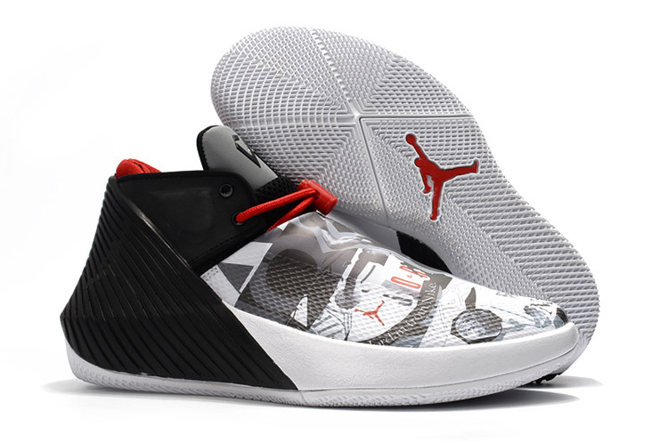 Jordan Why Not Zero.1 Low Grey Black Red Shoes